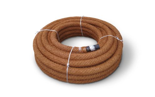 Field drainage pipe coil with filter
