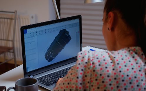 Projektuotoja dirba su BIM produktais